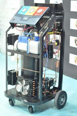 Bomba de vacío retroiluminada de la máquina de la recuperación de la CA de R134a con el condensador