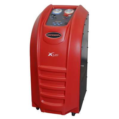 Máquina refrigerante de la recuperación del coche rojo del ABS con la escala electrónica