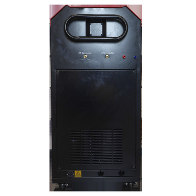 Máquina refrigerante de la recuperación del coche rojo del ABS con la escala electrónica