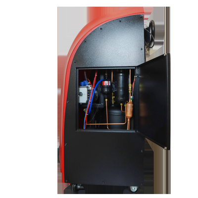 Máquina refrigerante de la recuperación del coche del ABS X520 con la exhibición del LCD del condensador de la fan