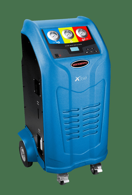 Máquina azul de la recuperación del aire acondicionado de 220V 1kw para los camiones de los autobuses