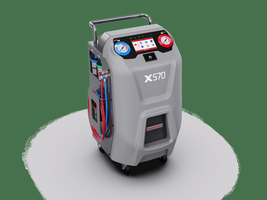 X570 Gray Air Conditioning Recovery Machine con la impresora For R134a