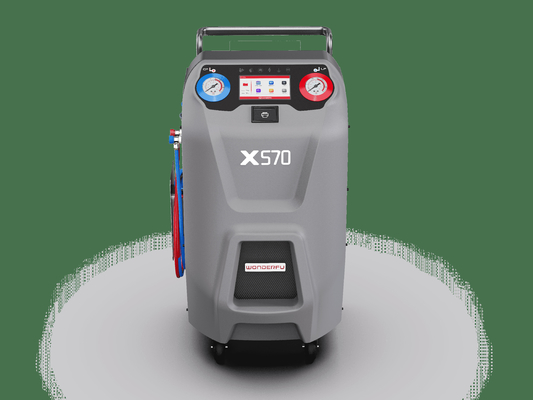 X570 Gray Air Conditioning Recovery Machine con la impresora For R134a
