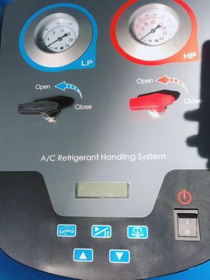 Garantía semi automática refrigerante de 1 año de la máquina de la recuperación del coche llano de la entrada